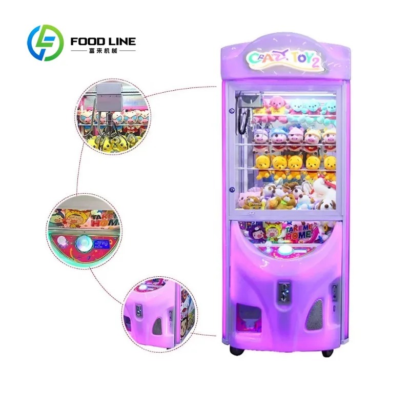 Bill Acceptor Vending - Machine de jeu d'arcade à griffes