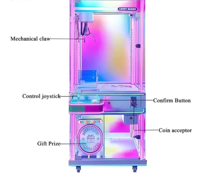 Japanese Arcade Vending Machine - Machine à grue jouet alimentée en