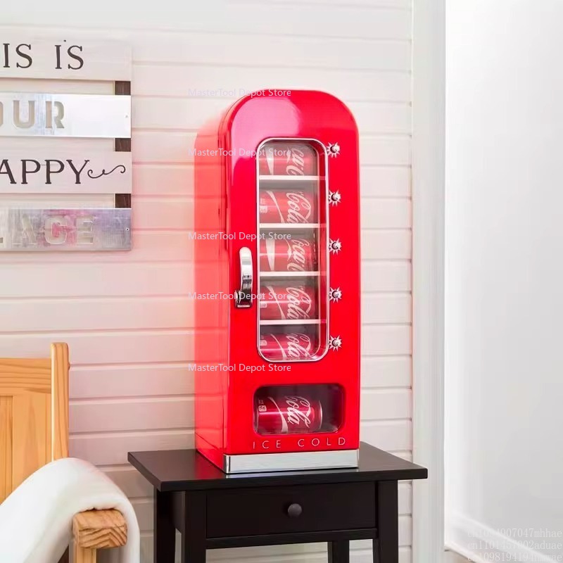 Arcade Vending Machine - Mini distributeur automatique 10 canettes pop-up