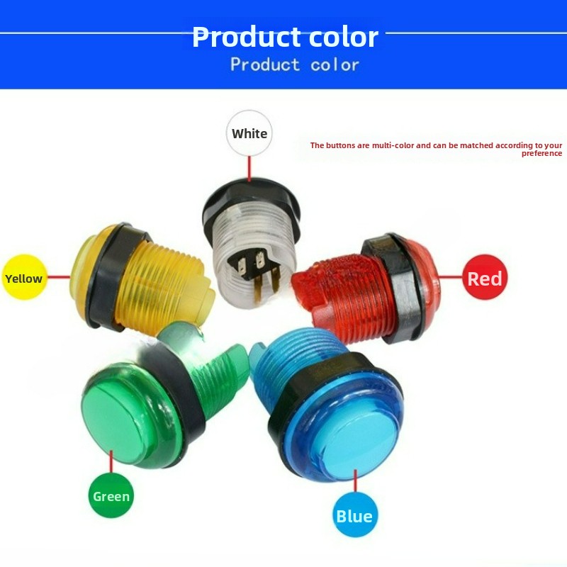 Arcade Button Pcb - Kit de boutons LED DIY pour