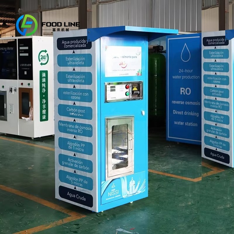 Distributeur d'eau purifiée av - Vending Machine Qr Code avis et prix