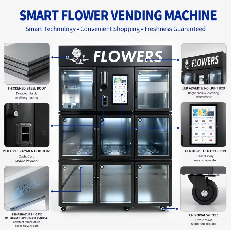 Distributeur Automatique de Fl - Vending Machine Qr Code avis et prix
