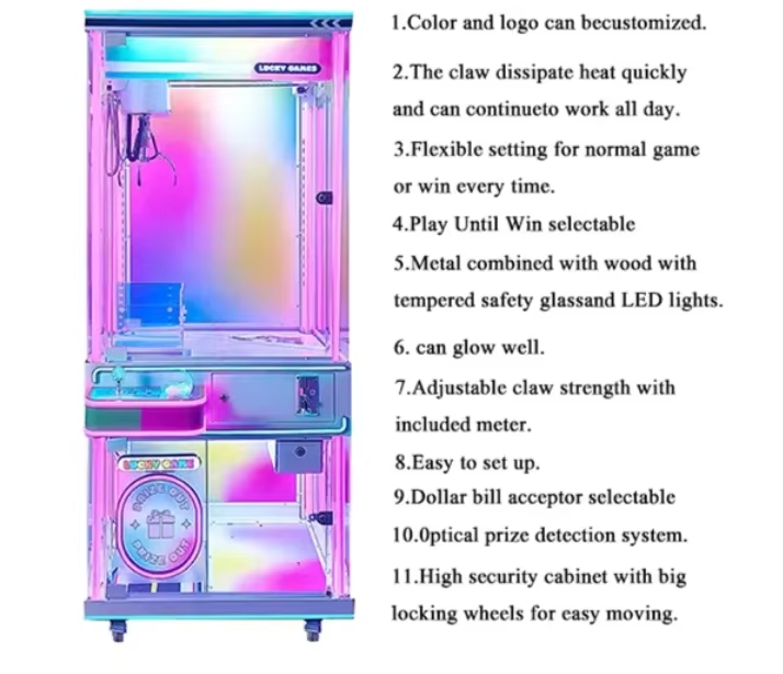 Machine à grue jouet alimentée - Japanese Arcade Vending Machine avis et prix