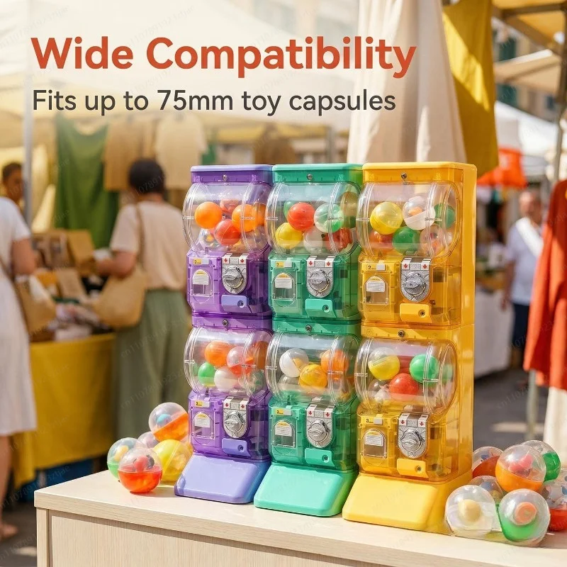 Distributeur de capsules trans - Arcade Vending & Laundry Revenue avis et prix