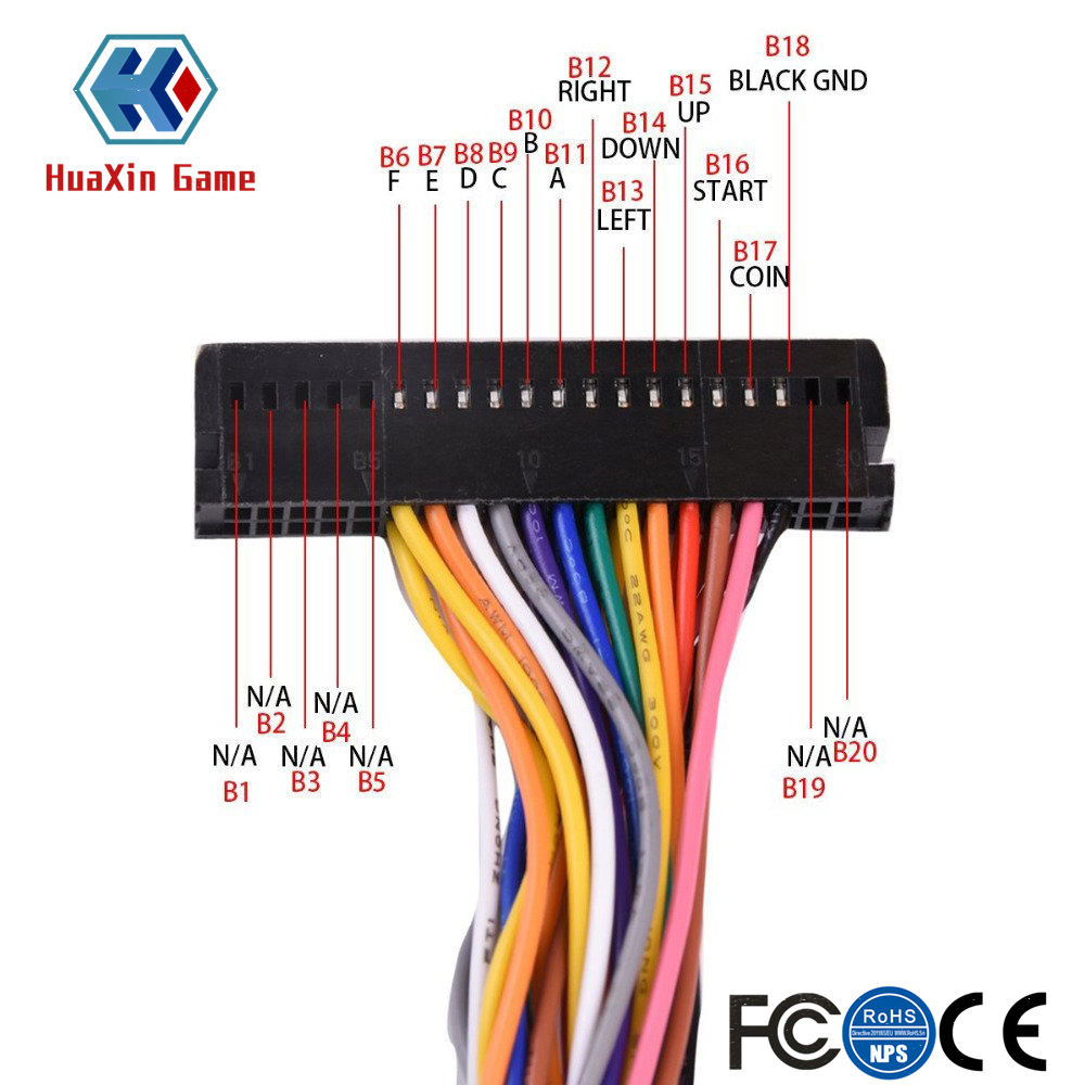Câble PCB de faisceau de câble - Arcade Button Pcb avis et prix