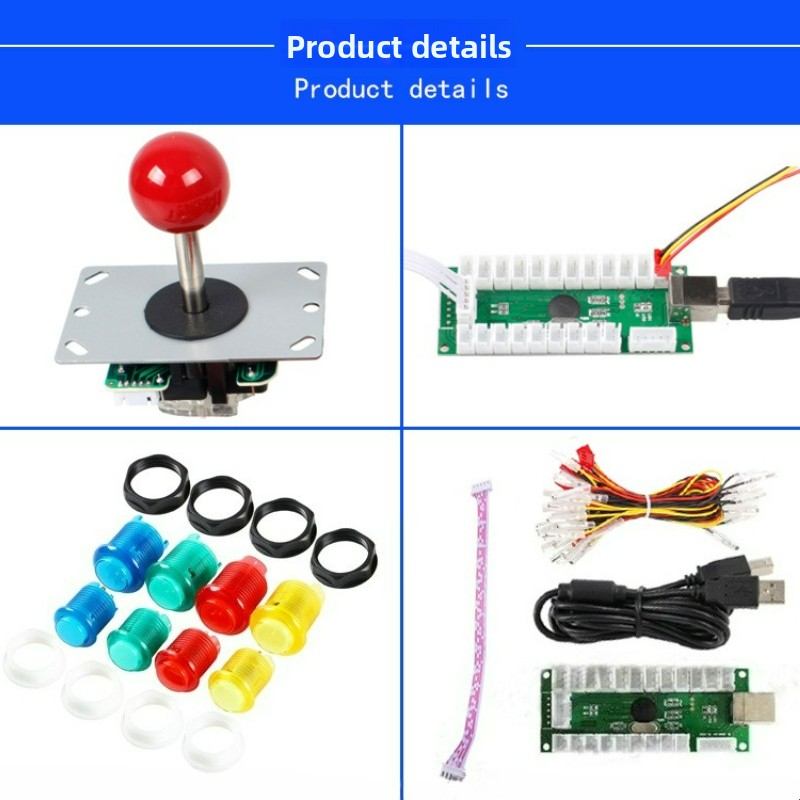 Kit de boutons LED DIY pour ma - Arcade Button Pcb avis et prix