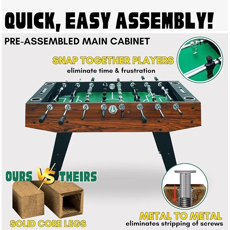 Table de Football de Table Pre - Foosball Table Commercial avis et prix